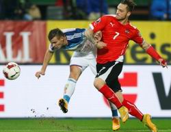 Сборная России по футболу проиграла Австрии