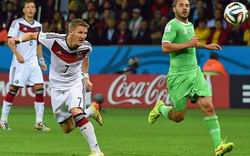 Германия добилась победы над Алжиром в матче 1/8 финала чемпионата мира по футболу лишь в дополнительное время
