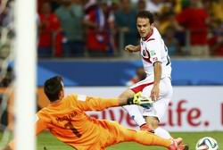 ЧМ-2014. Уругвай - Коста-Рика - 1:3. 84-я минута. Маркос Уренья забивает третий гол в ворота южноамериканцев