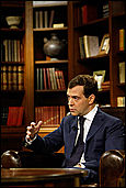 Опубликовано телевизионное интервью Дмитрия Медведева
