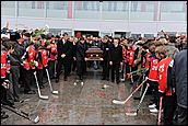 Похороны Алексея Черепанова, фото с сайта ХК "Авангард"