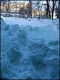 Барнаул завалило снегом