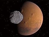 Спутник Красной планеты - Фобос