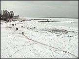 впервые за несколько десятков лет у побережья Одессы замерзло Черное море
