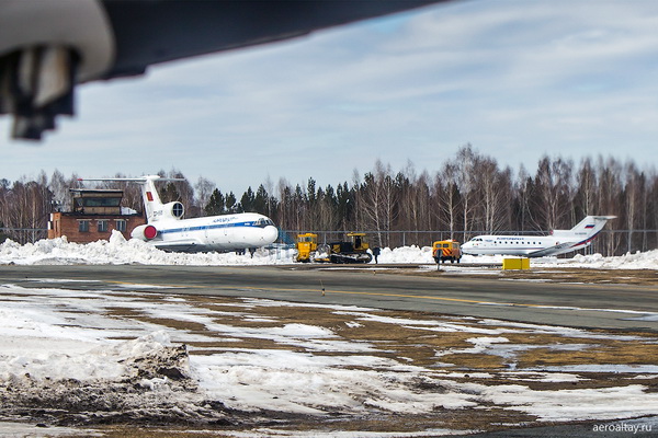 Ту-154 и Як-40