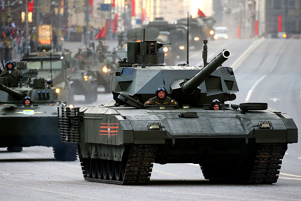 Росссийский танк 