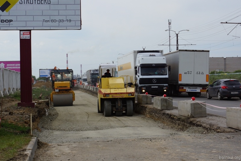 реконструкция улицы Власихинская в Барнауле