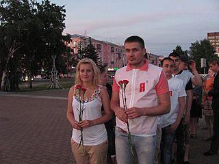 День памяти и скорби: в Барнауле прошла акция 