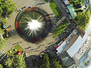 День Города в Барнауле: фотографии с воздуха