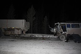 Барнаульский дальнобойщик попал в серьезное ДТП в Якутии