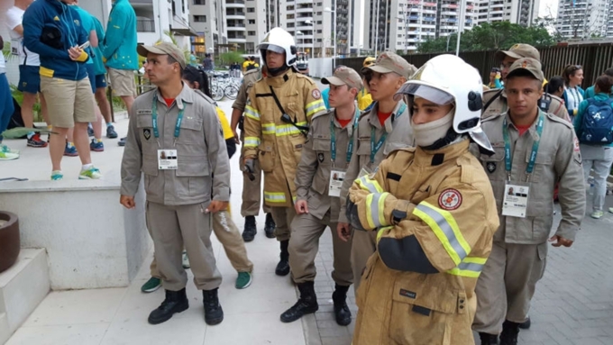 В Рио-де-Жанейро горело здание в Олимпийской деревне