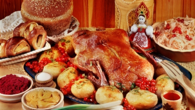 Какие блюда ставили на праздничный стол в Новый год на Руси. Рецепты