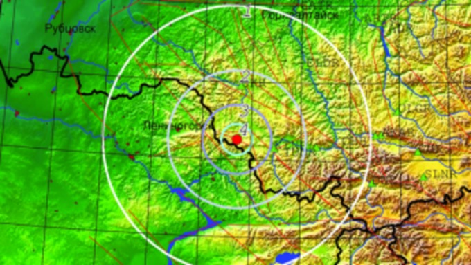 Землетрясение магнитудой 4 случилось на Алтае