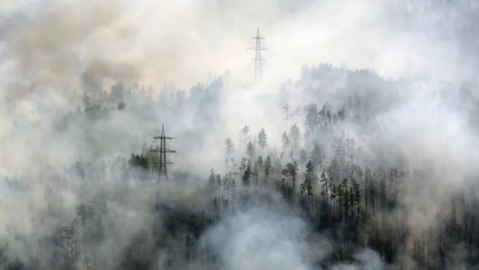 Владивосток окутал дым от лесных пожаров