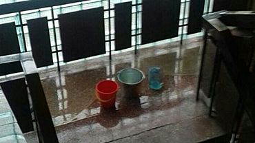 Потоп произошел в здании администрации Бийска