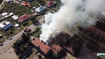 Пожар произошел в здании завода XIX века в Змеиногорске