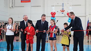 Спортивно-оздоровительный центр открыли в алтайском городе за 74 миллиона