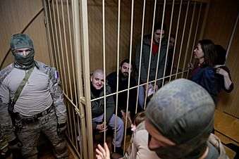 Задержанные украинские моряки отказались от показаний в суде