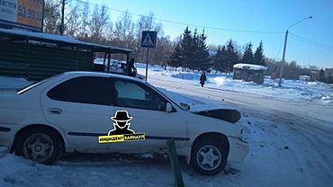 Авария с участием двух авто произошла в Барнауле