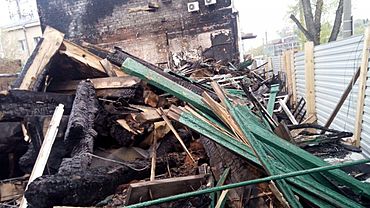 Собственник сгоревшего дома купца Морозова не планирует восстанавливать объект