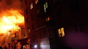 Названа причина пожара в гостиничном комплексе в Барнауле