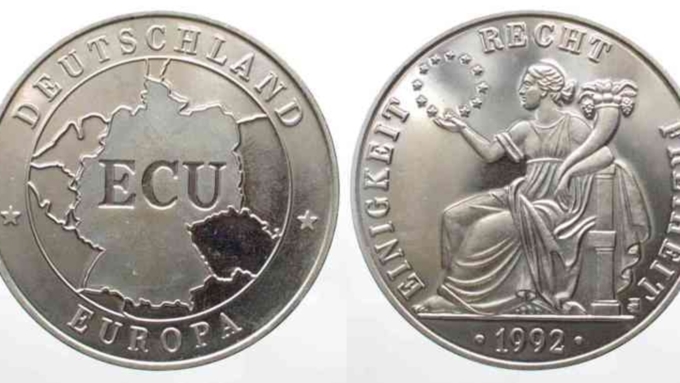 Валюта ЭКЮ использовалась в европейской валютной системе в 1979-1998 годах