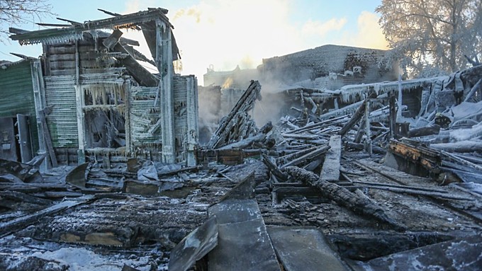 Барнаульский предприниматель выкупил сгоревшее здание – контору купца Морозова