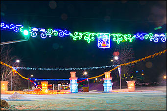 9 декабря 2015 г    Предновогодний Барнаул: как украшают столицу Алтайского края