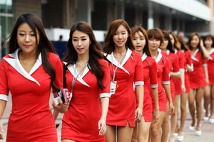   Лучшие девушки Гран-при Кореи