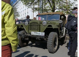   Выставка ретро автомобилей в Барнауле