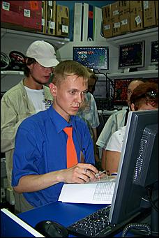 9 августа 2008 г., Барнаул   Открытие магазина сети компьютер-центров DNS на пр.Красноармейский, 15
