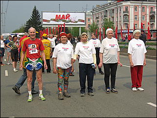 9 мая 2009 г., Барнаул   Кольцо Победы