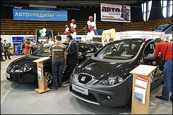 15 мая 2008 г., Барнаул   Первый день выставки "АвтоЭкспо-2008"