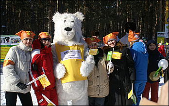 8 марта 2007 г., Барнаул   "Лыжный праздник" в Барнауле, посвященный Международному женскому дню 8 марта