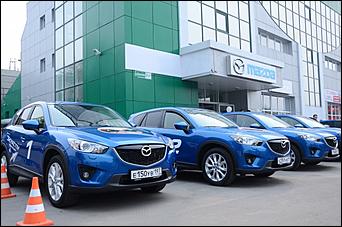 22 июль 2012 г., Барнаул    Автоцентр Реал-Моторс провёл соревнования для владельцев и любителей автомобилей Mazda!