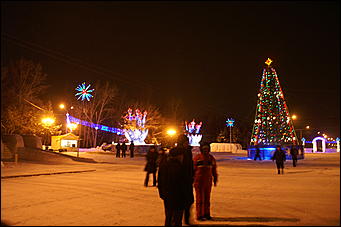 25 декабря 2009 г., Барнаул   Барнаул предновогодний
