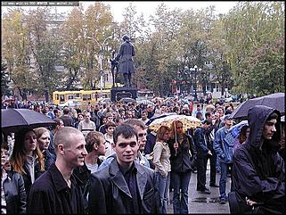    Антитеррористический митинг в Барнауле