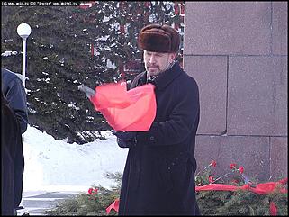    Митинг в честь годовщины смерти В.И. Ленина