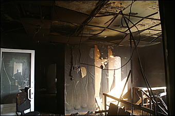 26 октября 2010 г., Барнаул   Пожар в одном из офисных зданий Барнаула