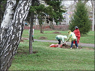 23 апреля 2011 г., Барнаул   Общегородской субботник в Барнауле