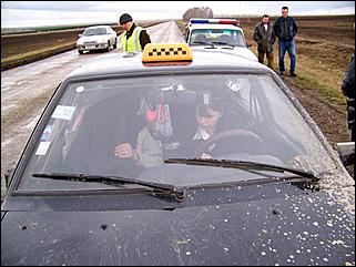 18 апреля 2007 г., заринская трасса   Сотрудники ДПС задержали автомобиль, числившийся в угоне