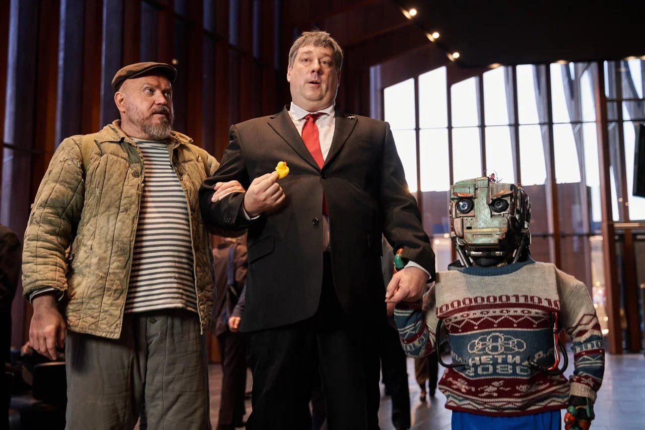 Кадр из сериала "Кибердеревня"