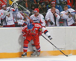 Сборная России по хоккею разгромила шведов, фото Андрея КАРА