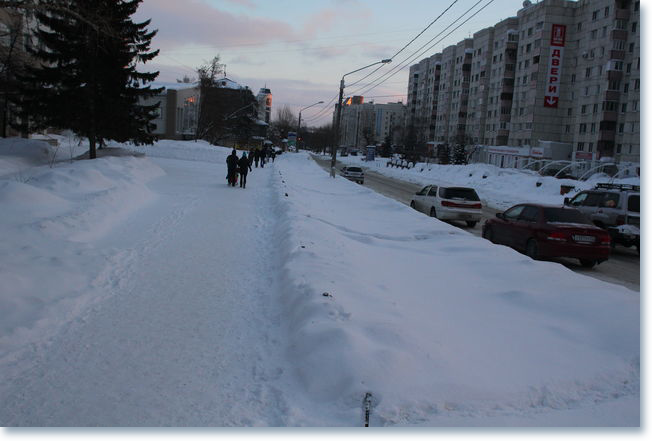 Зимний Барнаул