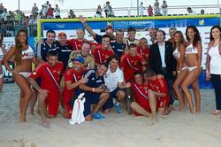 Сборная России по пляжному футболу стала победителе Евролиги