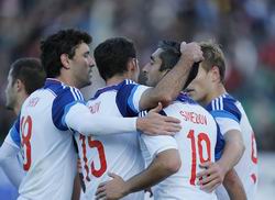 Сборная России по футболу обыграла сборную Армении в товарищеском матче