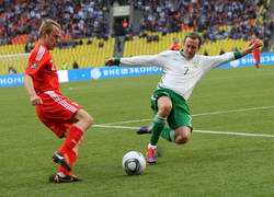 Футбольные сборные России и Ирландии сыграли вничью в рамках отборочного цикла ЕВРО-2012
