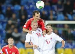 Сборная России по футболу разгромила сборную Люксембурга в рамках отборочного цикла ЧМ-2014