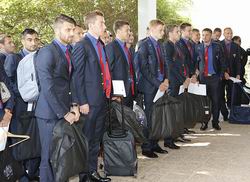 Футбольная сборная России прибыла в Бразилию