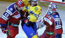Хоккейная сборная России на Шведских хоккейных играх